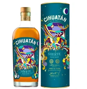 Cihuatan Le Suerte Rum 44,2% 0,7l limitovaná edice v dárkové tubě (7410010594384)