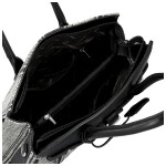 Stylová dámská koženková kabelka do ruky Irma, černá