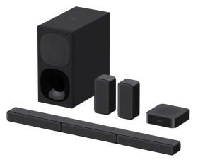 SONY HT-S40R černá / 5.1 zvukový systém Soundbar s bezdrátovými zadními reproduktory / 600 W / BT / USB / HDMI (HTS40R.CEL)