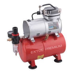 EXTOL PREMIUM 8895301 Kompresor bezolejový, 150W, nádoba 3L