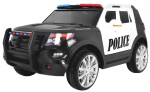 Mamido Dětské elektrické autíčko SUV Policie černé