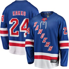 Fanatics Pánský Dres New York Rangers Kaapo Kakko #24 Breakaway Home Jersey Velikost: