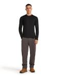 ICEBREAKER Mens 150 Ace LS Tee, Black velikost: XXL