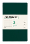 Zápisník Jottbook pur A5, 80l, tečkovaný, Forest Green, 3ks