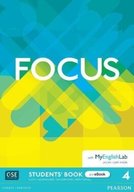 Focus BrE Level 4 Student´s Book &amp; Flipbook with MyEnglishLab - Vaughan Jones