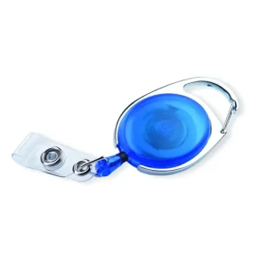 EUROSUPPLIES Naviják na visačky modrý / Šle 12 mm / Délka lanka 700 mm / 10 ks