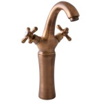 RAV Slezák - Podstavec k umyvadlové stojánkové baterii MK28SM, MK29SM, Stará mosaz (Bronz) MD0789-15SM MD0789-15SM