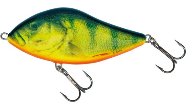 Salmo Wobler Slider Floating 10cm - Real Hot Perch,Salmo Wobler Slider Floating 10cm - Real Hot Perch