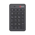 C-TECH KBN-02W bezdrátová numerická klávesnice černá (8954125015772)