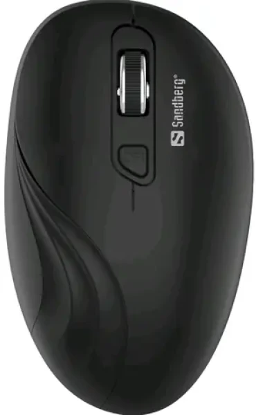 Sandberg Wireless Mouse černá / bezdrátová myš / 1600dpi / optická / 4 tlačítka / 2.4 GHz (631-03)