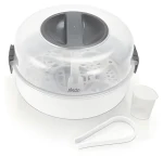 Alecto BW-04 bílá / Sterilizátor do mikrovlnné trouby / 4 láhve / 150 ml (BW-04)