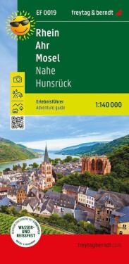 Rýn - Ahr - Mosela, Nahe & Hunsrück 1:140 000 / dobrodružný průvodce a mapa