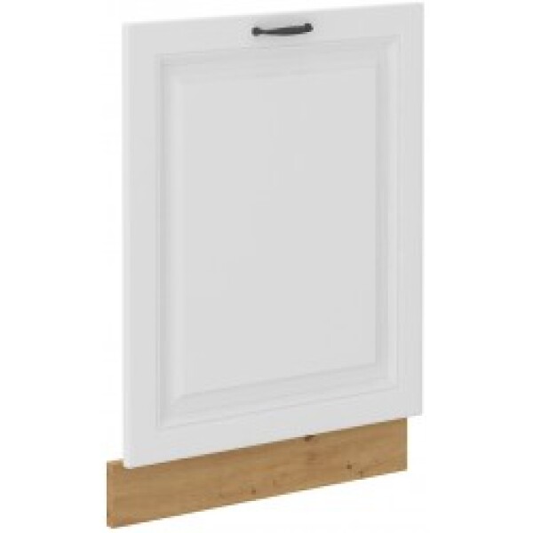 Dvířka na vestavnou myčku nádobí Stilo ZM 570x446 Barva korpusu: Dub artisan, Barva dvířek: Bílá