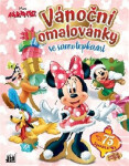 Vánoční omalovánky Minnie