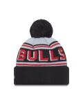 New Era Pánská zimní čepice Chicago Bulls NBA Pom Wordmark