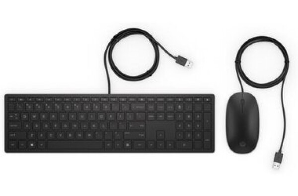 HP Pavilion Wired Keyboard and Mouse 400 4CE97AA#AKR