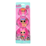 L.O.L. Surprise! 3balení – Panenka, Zvířátko a Miminko