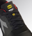 Bezpečnostní obuv Diadora FLY MOTOR MTX LOW S3L FO SR HRO SC ESD Velikost boty: 42, Černá