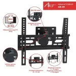AR-49 / Nástěnný držák TV LCD/LED / 22-47" / VESA / nastavitelný / max. 30 kg (RAMART AR-49)