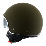 Moto přilba Astone Minijet S 66 army matná - L