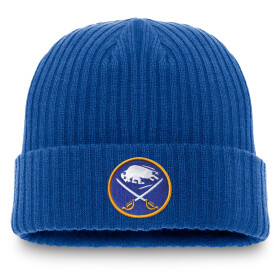 Fanatics Pánská zimní čepice Buffalo Sabres NHL A/CAP Beanie W/CUFF