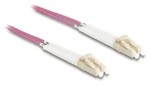 DeLock Optický kabel LC - LC / Multimód OM4 / 50/125 µm / 2 m / s otočnými konektory (88088)