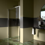 H K - Sprchové dveře do niky STYLE 100 rozměr 97-110x190 čiré sklo STYLE100