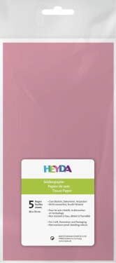 Heyda Hedvábný papír 50 70 cm ks růžový