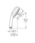 GROHE - Tempesta Cosmopolitan Sprchová hlavice, 2 proudy, chrom 2757120E