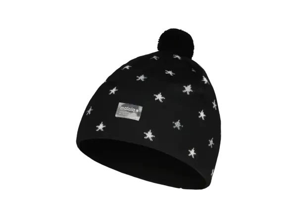 Maloja GoldeckM. čepice Deep black vel. uni.
