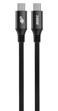 TB Touch USB-C - USB-C 240W černá / Datový kabel / 1 m / Power Delivery (AKTBXKUCCOSI10B)