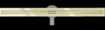 MEXEN - Flat 360 Slim podlahový žlab 80 cm otočný zlato 1541080