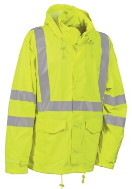 Reflexní pracovní bunda COFRA MERIDA Barva: Reflexní žlutá, Velikost: 2XL (V450_0_00_2XL)
