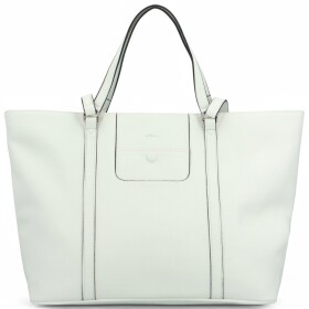 Elegantní dámská kožená kabelka na rameno Katana Zafiris, bílá