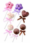 Dortisimo Kleště na Cake Pops s výměnnými nástavci Kuličky, srdce a hvězda
