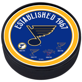 Inglasco / Sherwood Puk St. Louis Blues Established 1967