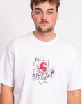 Tričko Carhartt WIP S/S Old Painter T-Shirt White