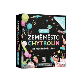 Země město chytrolín: Junior - Karetní hra