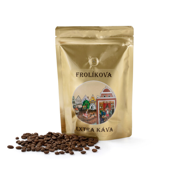 Frolíkova extra káva zrno 1kg