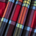 Fleecová deka KOSTKA multicolor 150 x 200 cm