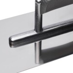 Hladítko nerezové, 280 x 130 mm, hladké, dřevěná rukojeť, STALCO PERFECT