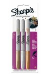 Sharpie Metallic Fine 3 ks 2027