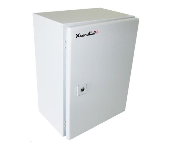 XtendLan 19" univerzální rozvaděč s montážní deskou, krytí IP66, šířka 300mm, hloubka 210mm, výška 400mm, šedý EDF_1232072