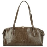 Módní dámská kabelka na rameno Coveri Saimi, taupe