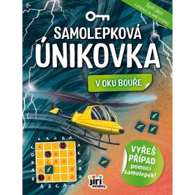 Jiri Models Jiri Models, 4063-5, Samolepková únikovka, sešit se samolepkami a úkoly, V oku bouře