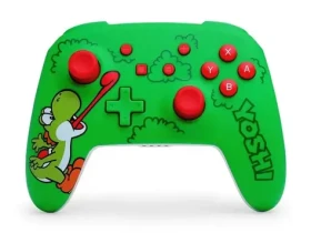 PowerA Super Mario Hungry Yoshi / Bezdrátový ovladač / Nintendo Switch (NSGP0446-01)