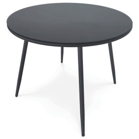 Zahradní stůl 90x90cm, kov, šedá, AZT-L1352 GREY