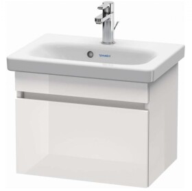 DURAVIT - DuraStyle Umyvadlová skříňka, 40x50x37 cm, 1 zásuvka, lesklá bílá DS630302222