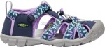 Dětské sandály Keen Seacamp II CNX YOUTH black iris/african violet Velikost: