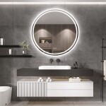 REA - Zrcadlo LED 60cm BAS HOM-05518